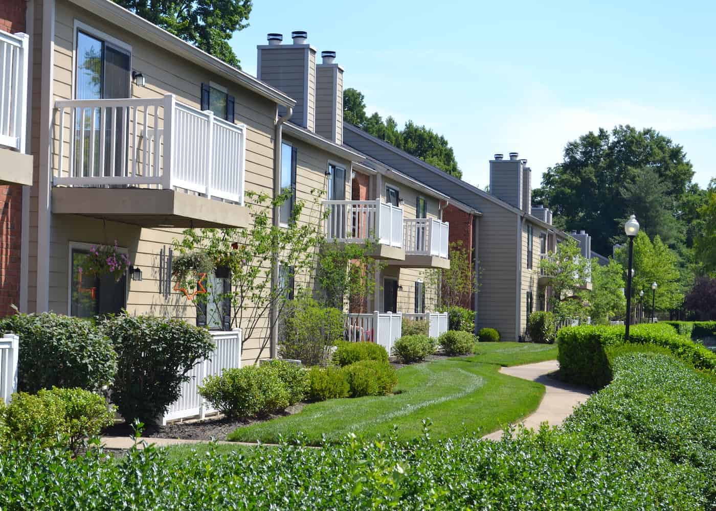 Garden-style apartment community